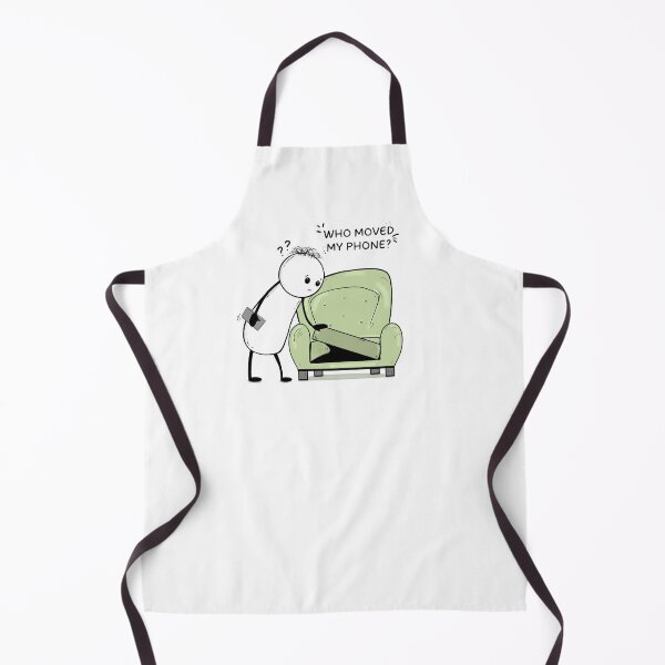 Item preview, Who Moved My Phone? – Hand-drawn Relatable Digital Illustration & Print designed and sold by MyVisionaryHuez.