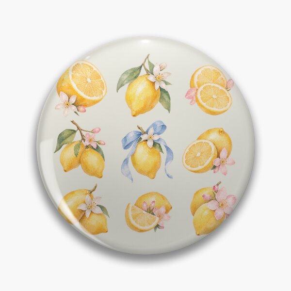 Item preview, Lemon Garden Watercolor Collection – Fresh Citrus Botanical Art designed and sold by Verycutethings.
