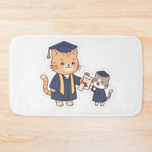 Item preview, Graduation Cat Giving Diploma - Cat Careers Collection designed and sold by PrintforDesign.