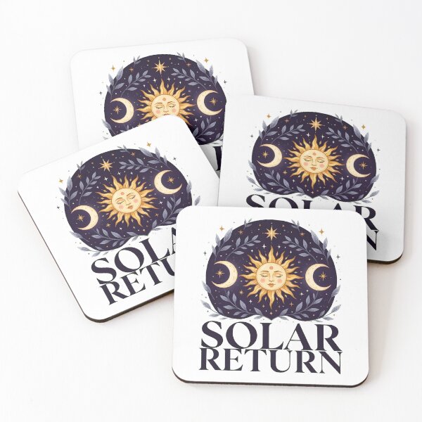 Item preview, Solar Return Cosmic Tarot Celestial Birthday Aesthetic designed and sold by DoceVaga.