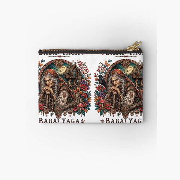 Item preview, Dark Slavic Folklore - Baba Yaga - Forest Design designed and sold by Gold Turtle  Lina.