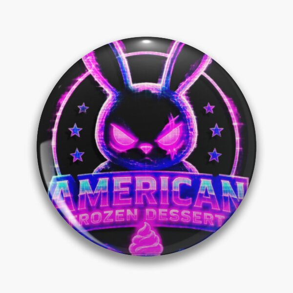 Item preview, Vaporwave American Frozen Dessert - Neon Cyberpunk Rabbit  designed and sold by A E S T H E T A T A G.