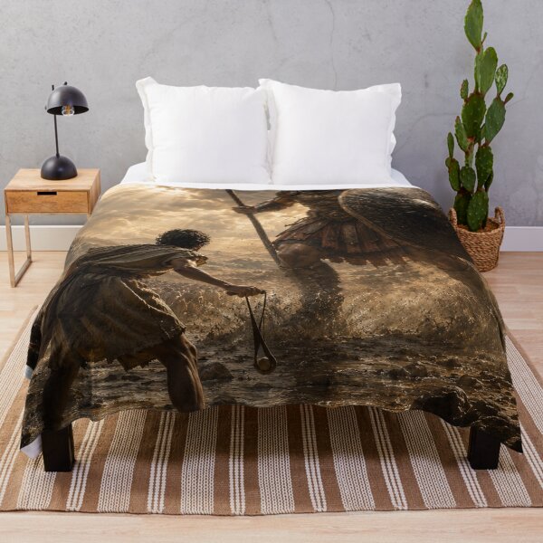 Item preview, David Faces Goliath With Faith designed and sold by EdenInfiniteArt.