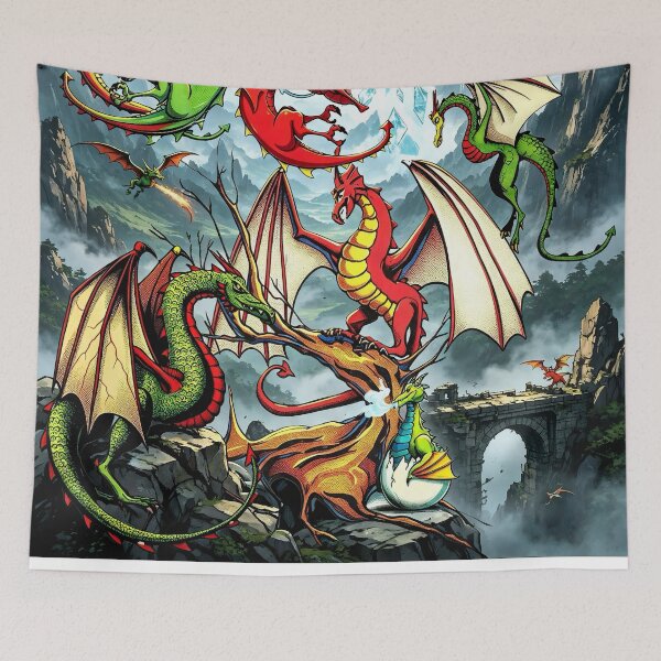Item preview, It’s a dragon’s life  designed and sold by Glenbobagins.