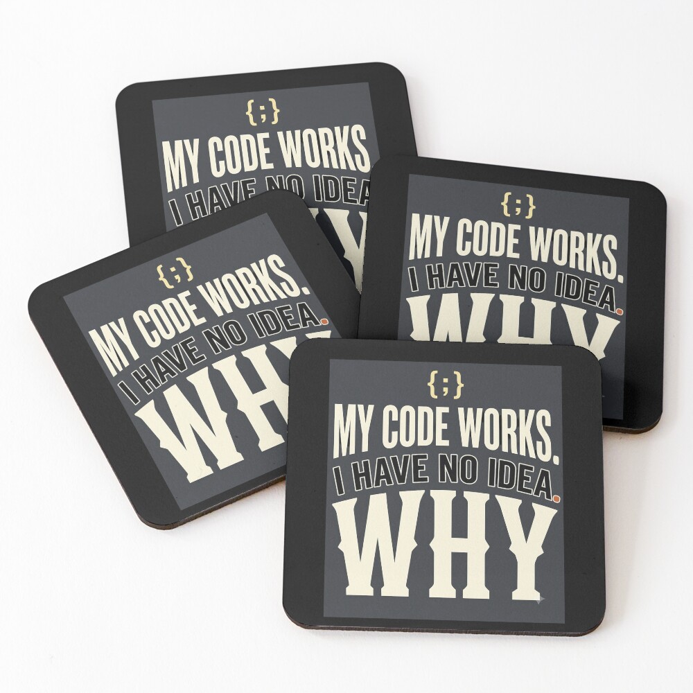 Item preview, Coasters (Set of 4) designed and sold by Fun2Fentastic.