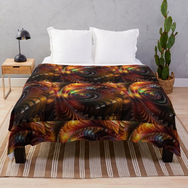 Item preview, Colorful fractal swirl designed and sold by KingsArtworx 2.