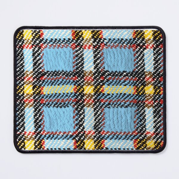 Item preview, Aruba national flag tartan pattern designed and sold by Tirsot.