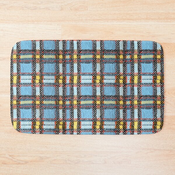 Item preview, Aruba national flag tartan pattern designed and sold by Tirsot.