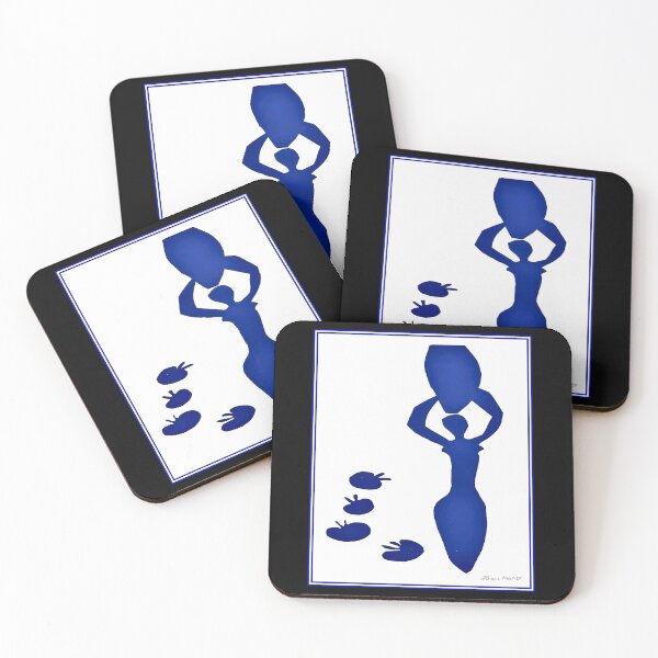 Item preview, Nus Bleus Viii  Vintage Henri Matisse Exhibit Advertising Print designed and sold by DotsonJanna.