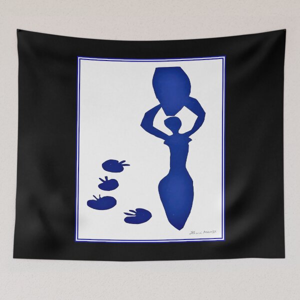 Item preview, Nus Bleus Viii  Vintage Henri Matisse Exhibit Advertising Print designed and sold by DotsonJanna.