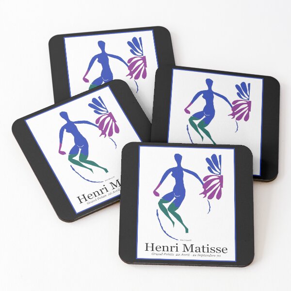 Item preview, Grand Palais  Vintage 1970 Matisse Nus Bleus Iv La Chevelure Exhibit Advertising Print designed and sold by DotsonJanna.
