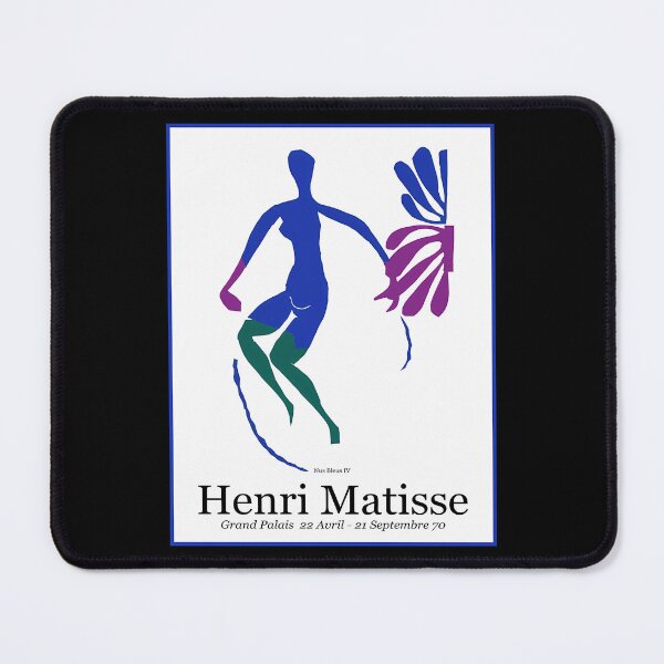 Item preview, Grand Palais Vintage 1970 Matisse Nus Bleus Iv La Chevelure Exhibit Advertising Print designed and sold by DotsonJanna.