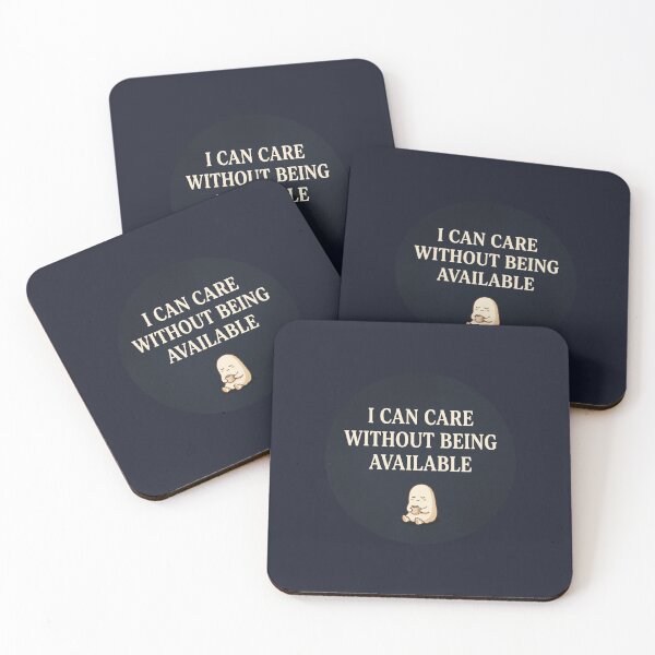 Item preview, I Can Care Without Being Available designed and sold by QuietNovaShop.