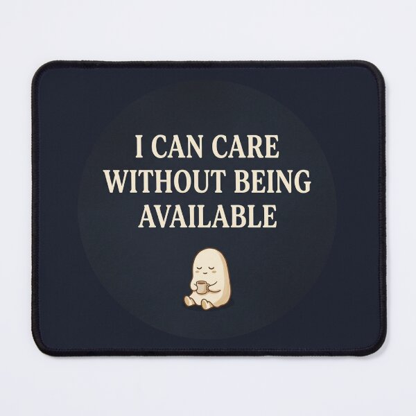 Item preview, I Can Care Without Being Available designed and sold by QuietNovaShop.