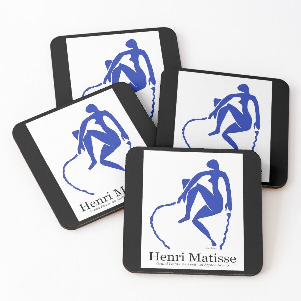 Item preview, Grand Palais  Vintage 1970 Matisse Nus Bleus  La Chevelure Exhibit Advertising Print designed and sold by DotsonJanna.