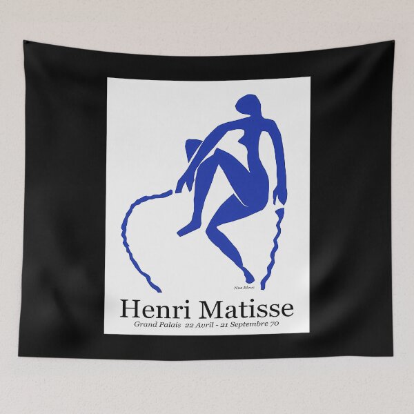 Item preview, Grand Palais  Vintage 1970 Matisse Nus Bleus  La Chevelure Exhibit Advertising Print designed and sold by DotsonJanna.