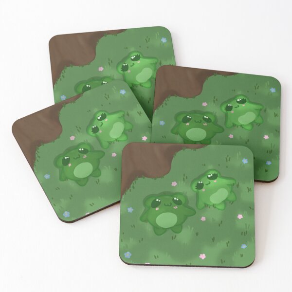 Item preview, Kawaii Frogs Basking Under Trees designed and sold by StarsFrogEscape.