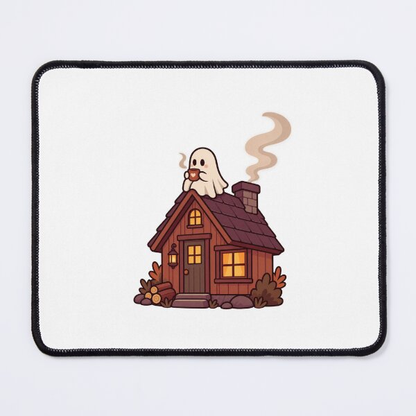 Item preview, Autumn Ghost Cabin designed and sold by LuveraxArt.