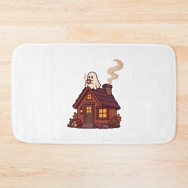 Item preview, Autumn Ghost Cabin designed and sold by LuveraxArt.