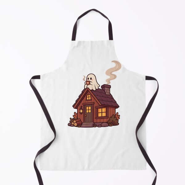Item preview, Autumn Ghost Cabin designed and sold by LuveraxArt.