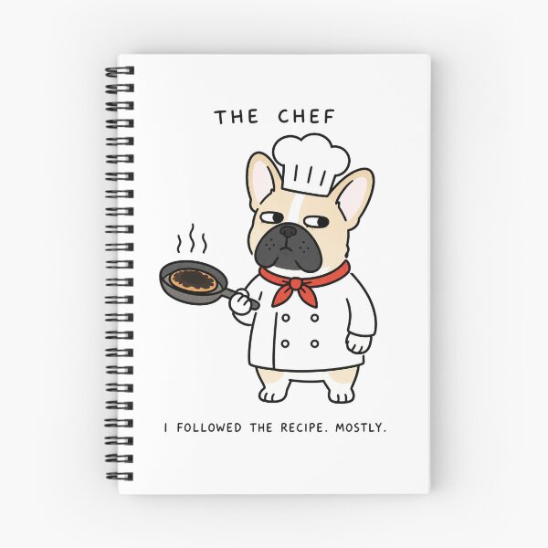 Item preview, French Bulldog Chef I Followed The Recipe Mostly Art designed and sold by SayMaria.