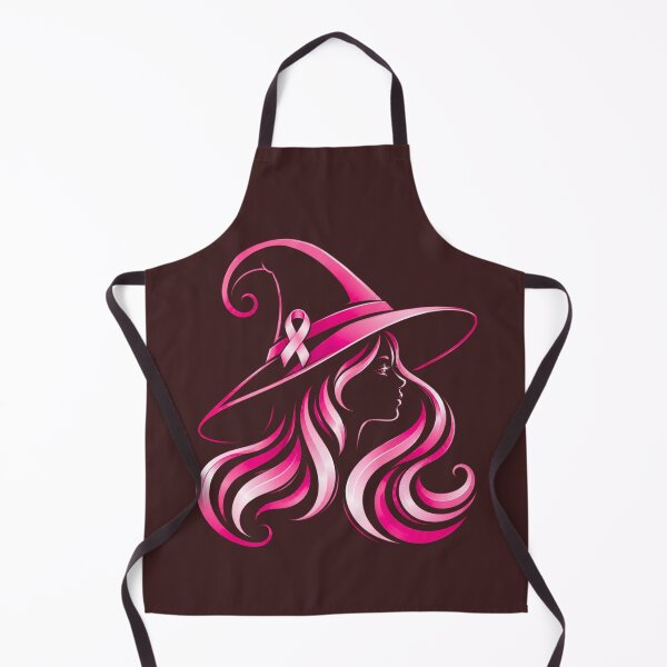 Item preview, Elegant Pink Witch Silhouette Breast Cancer Awareness Halloween designed and sold by DYAFLK.