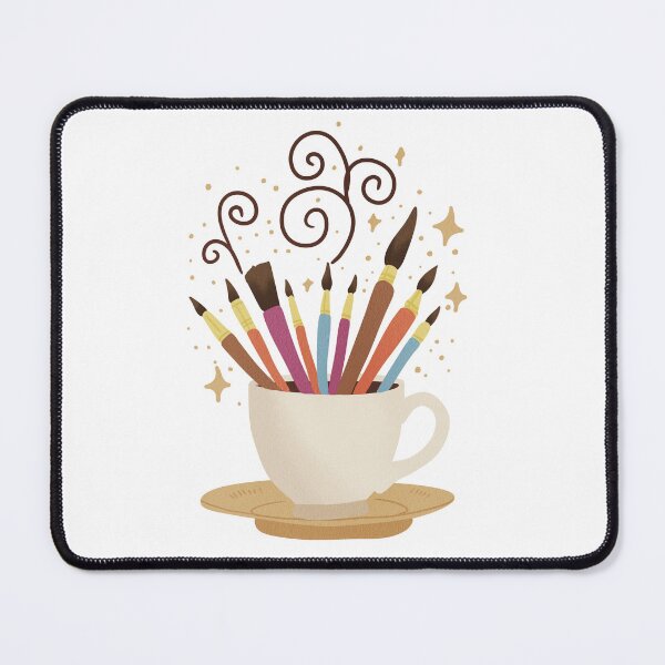 Item preview, Cup of Creativity Illustration designed and sold by DinaArtStudio.