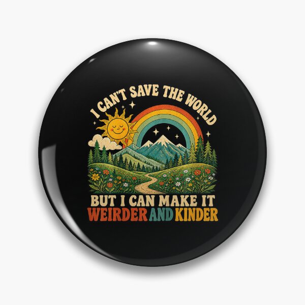Item preview, I Can'T Save The World But I Can Make It Weirder  Kinder T-Shirt designed and sold by Anime-Nomad.