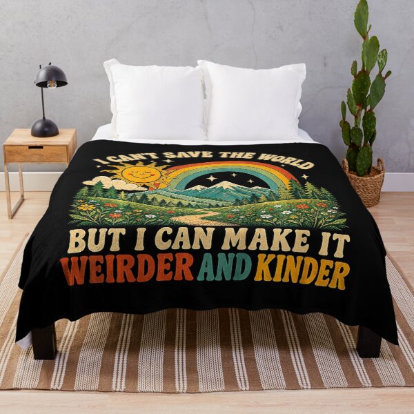 Item preview, I Can'T Save The World But I Can Make It Weirder  Kinder T-Shirt designed and sold by Anime-Nomad.