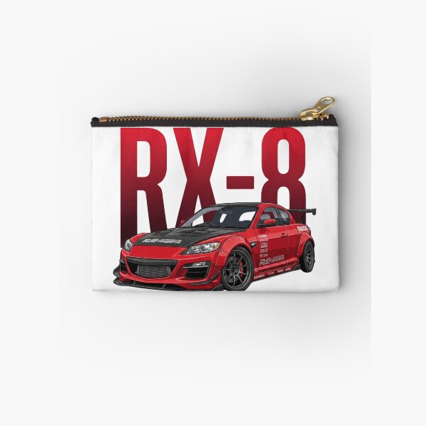 Item preview, Red Mazda RX-8 RE Amemiya Widebody Renesis Rotary JDM Vector Art designed and sold by Motorline44.