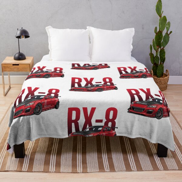 Item preview, Red Mazda RX-8 RE Amemiya Widebody Renesis Rotary JDM Vector Art designed and sold by Motorline44.