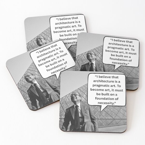 Item preview, I.M.Pei Architecture Quote designed and sold by Archysketch.