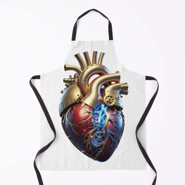 Item preview, Mechanical Heart - Steampunk Anatomical Cyberpunk Art designed and sold by DukeNiko.