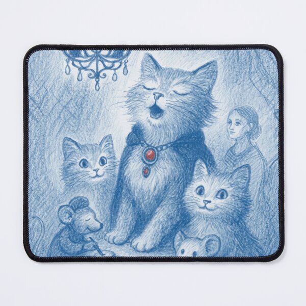 Item preview, Madame Bijou – Diva Cat Singing High C in the Paris Café - Fonulaseries designed and sold by Fonulaseries.
