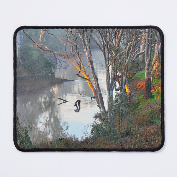 Item preview, Loddon River (sunrise), Newbridge, Vic designed and sold by Harry Oldmeadow.