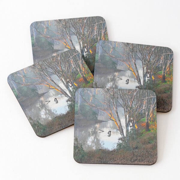 Item preview, Loddon River (sunrise), Newbridge, Vic designed and sold by Harry Oldmeadow.