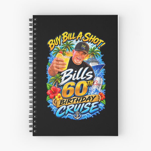 Item preview, Buy Bill A Shot Bill'S 60Th Birthday Cruise  designed and sold by Anime-Nomad.