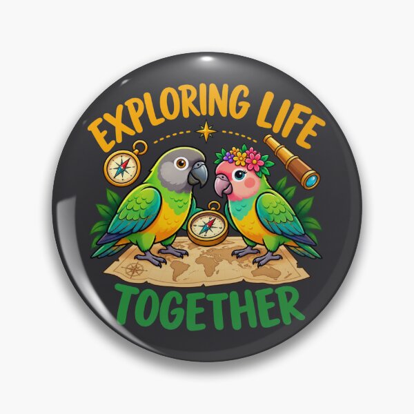Item preview, Exploring Life Together Bird Couple designed and sold by PunchDrop.