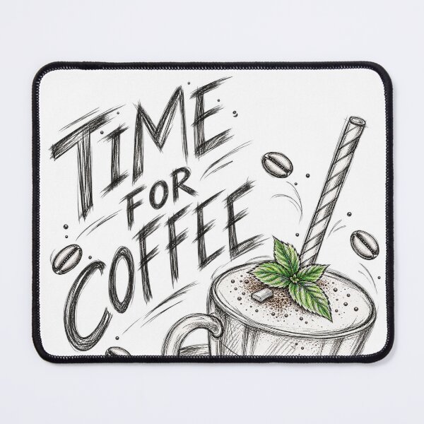 Item preview,  Time for Coffee – Vintage Coffee Sketch designed and sold by NOVS·94.