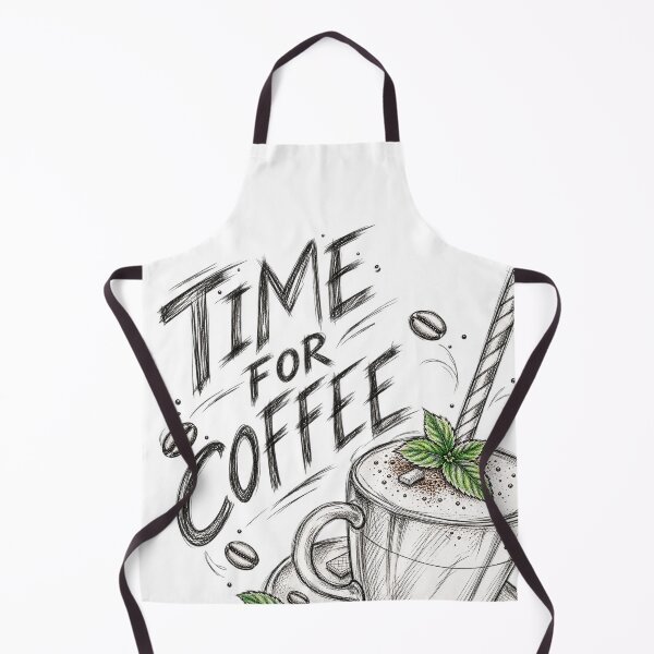 Item preview, Time for Coffee – Vintage Coffee Sketch designed and sold by NOVS·94.