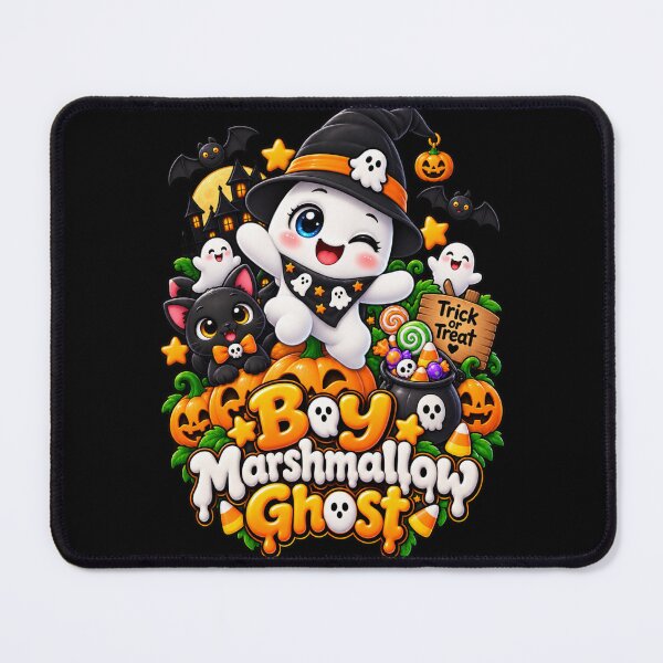 Item preview, Boy Marshmallow Ghost Cute Halloween Family Matching Shirt designed and sold by StaticEmpire.