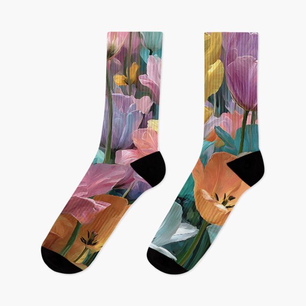 Item preview, Minimalist Tulips Painting Clean Modern Design designed and sold by AutoPopStudio.