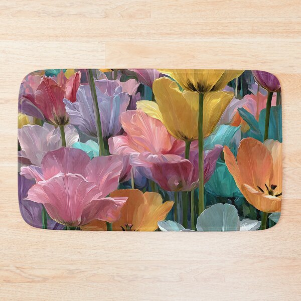 Item preview, Minimalist Tulips Painting Clean Modern Design designed and sold by AutoPopStudio.
