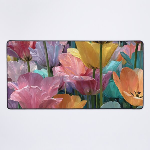 Item preview, Minimalist Tulips Painting Clean Modern Design designed and sold by AutoPopStudio.