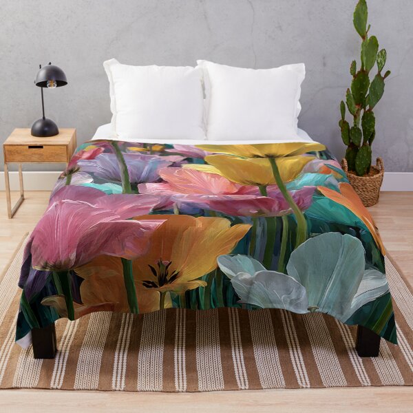 Item preview, Minimalist Tulips Painting Clean Modern Design designed and sold by AutoPopStudio.