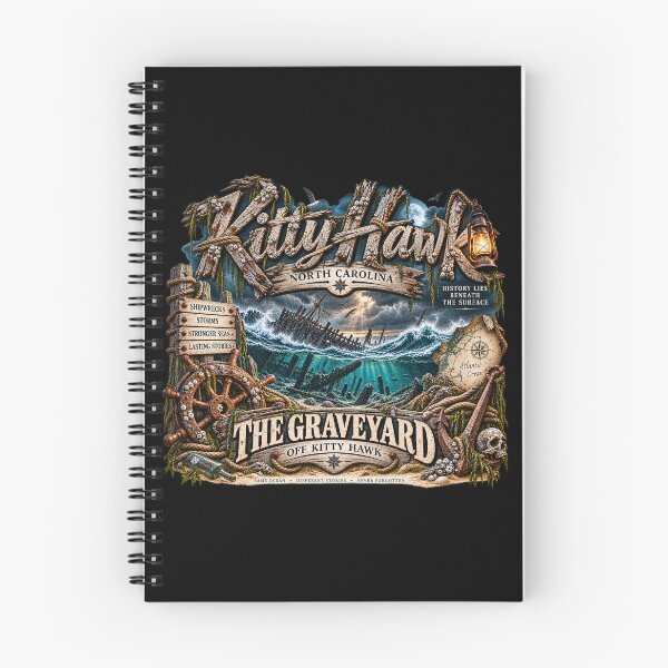 Item preview, Kitty Hawk NC Shipwreck Graveyard designed and sold by The Coastal Route.