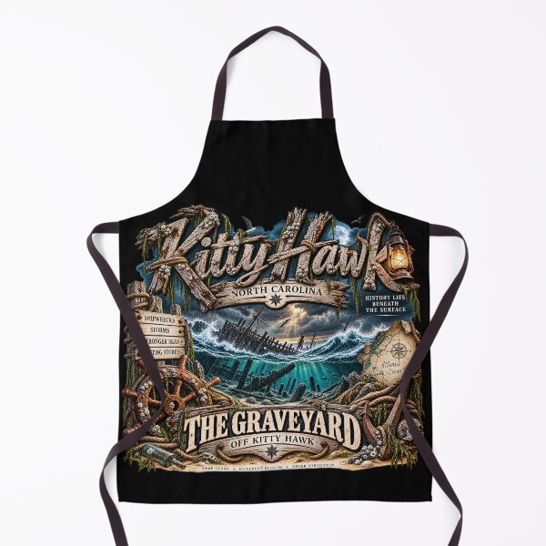 Item preview, Kitty Hawk NC Shipwreck Graveyard designed and sold by The Coastal Route.