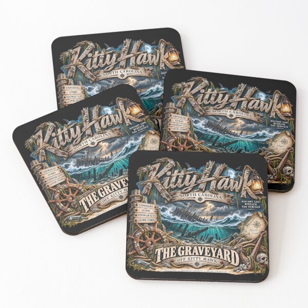 Item preview, Kitty Hawk NC Shipwreck Graveyard designed and sold by The Coastal Route.