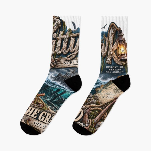 Item preview, Kitty Hawk NC Shipwreck Graveyard designed and sold by The Coastal Route.