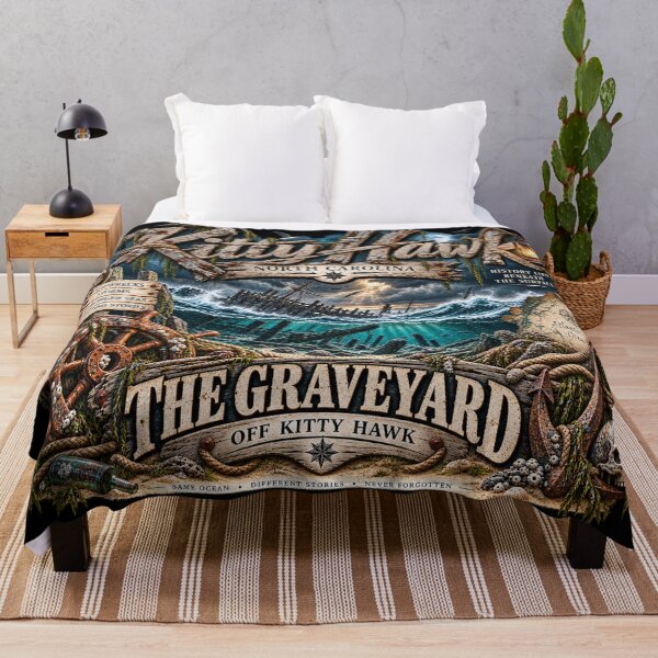 Item preview, Kitty Hawk NC Shipwreck Graveyard designed and sold by The Coastal Route.